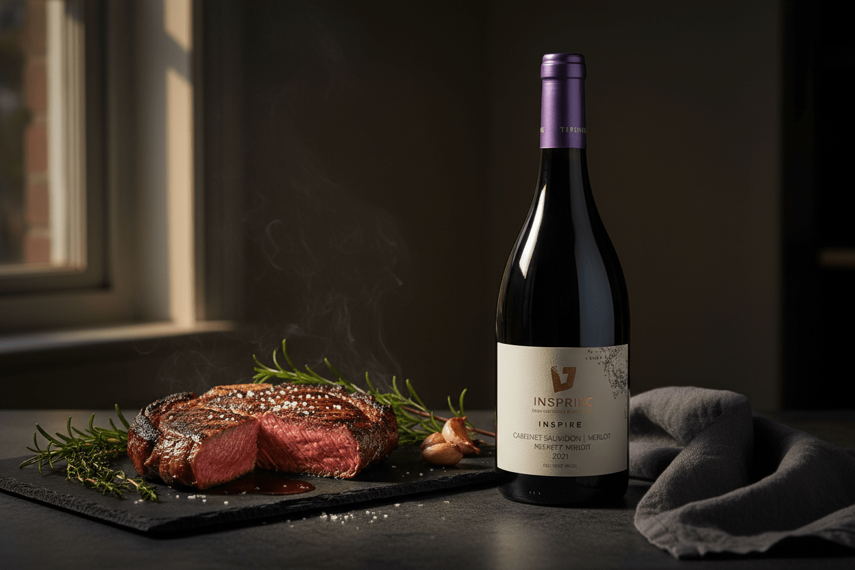 Vino Tinto Kosher Teperberg Inspire Cabernet Petit Verdot 750ml - Vino de Israel - La Cava