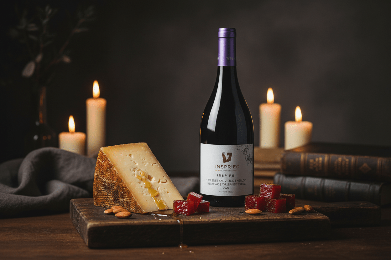 Vino Tinto Kosher Teperberg Inspire Cabernet Petit Verdot 750ml - Vino de Israel - La Cava