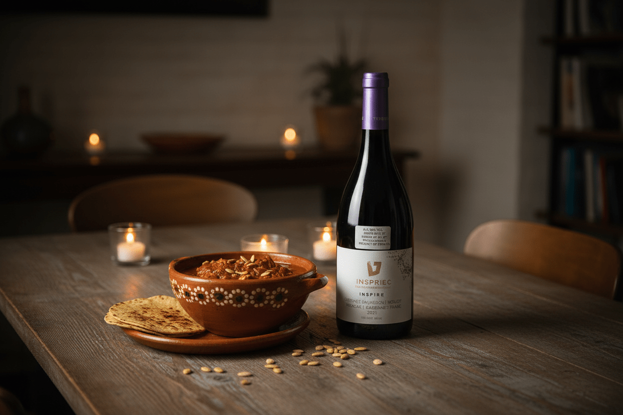 Vino Tinto Kosher Teperberg Inspire Cabernet Petit Verdot 750ml - Vino de Israel - La Cava
