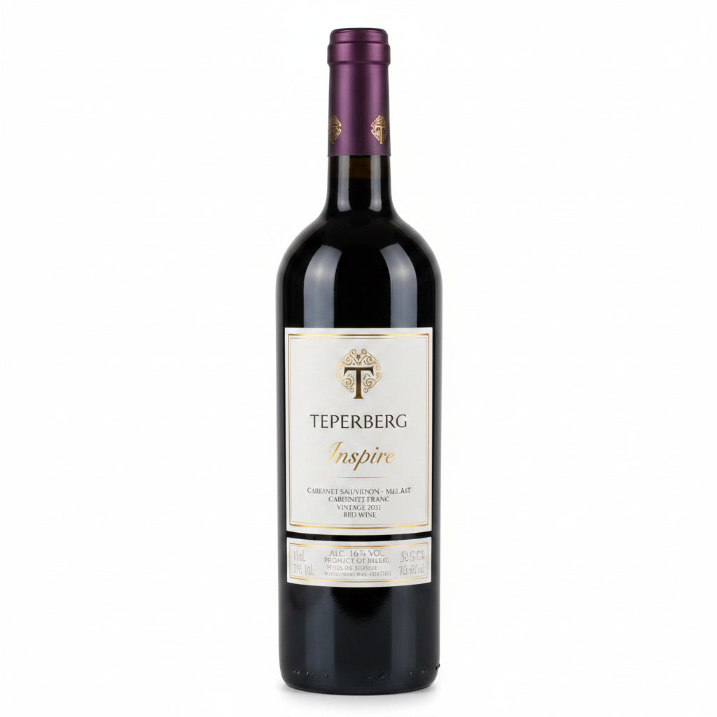 Vino Tinto Kosher Teperberg Inspire Cabernet Petit Verdot 750ml - Vino de Israel - La Cava