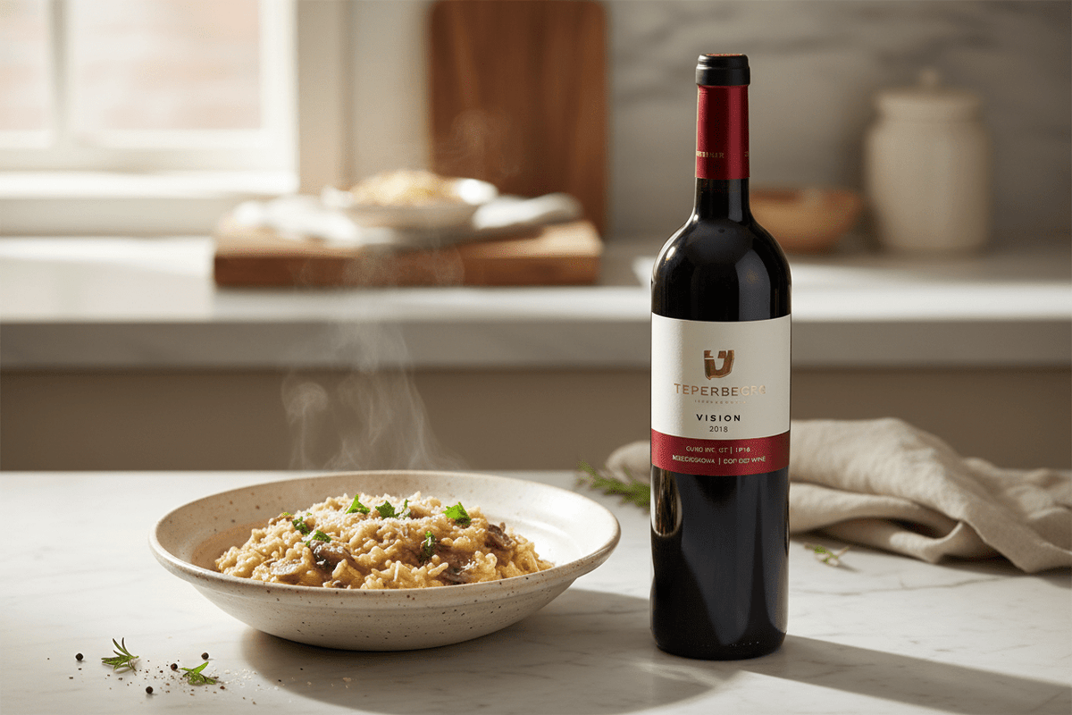 Vino tinto kosher teperberg vision merlot 750 ml - La Cava