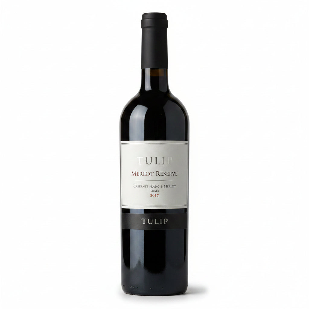 Vino tinto kosher tulip franc merlot 2021 750ml Israel - Vino de Israel - La Cava