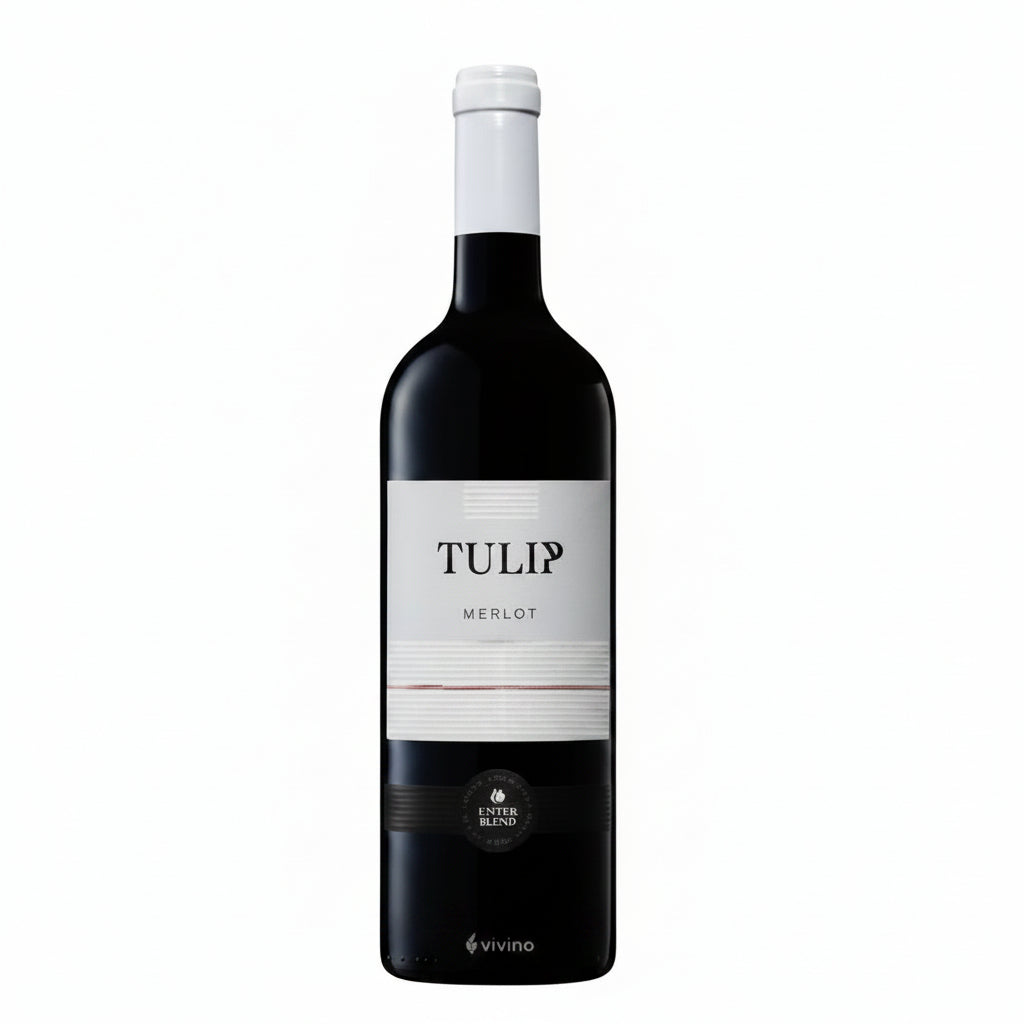Vino tinto Kosher tulip merlot 2021 750ml israel - Vino de Israel - La Cava