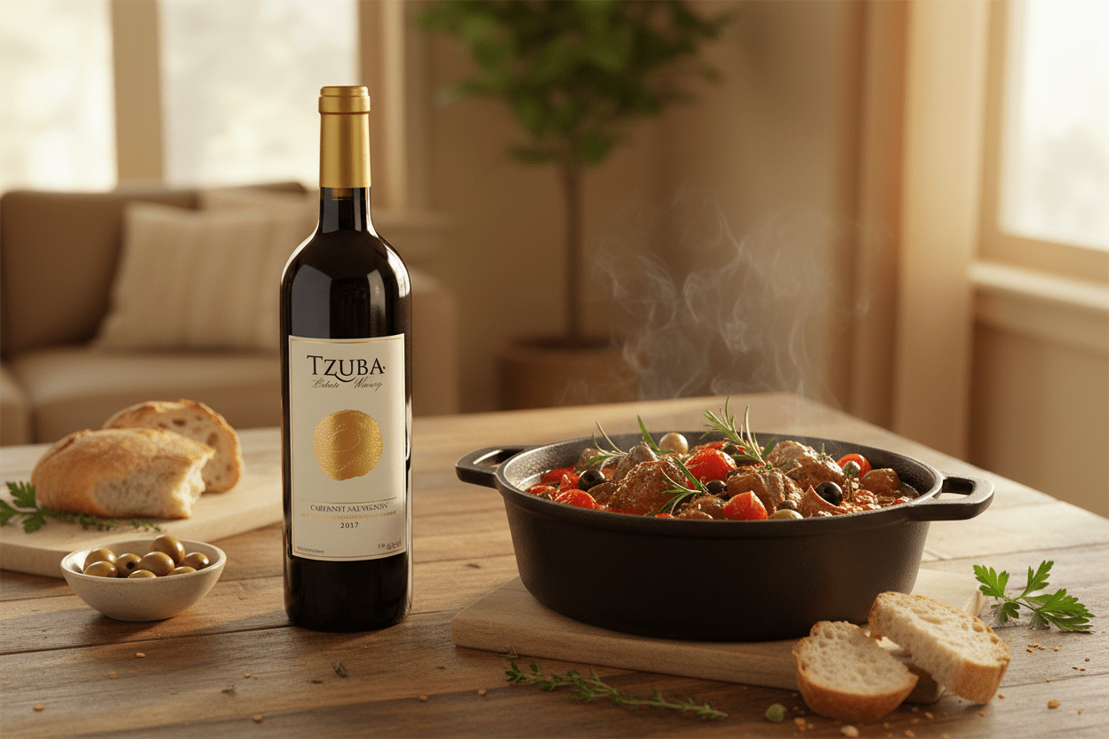 Vino tinto kosher tzuba cabernet sauvignon 750 ml - La Cava
