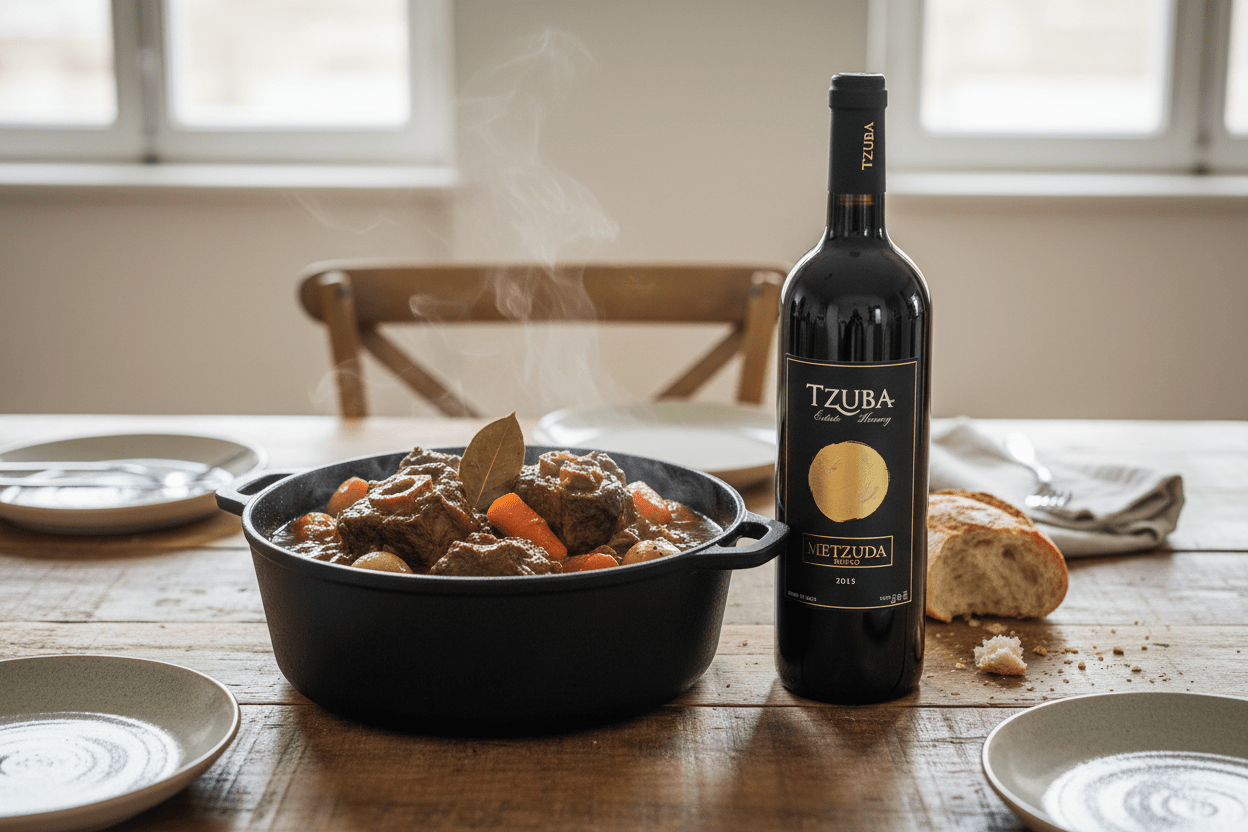 Vino tinto kosher tzuba metzuda blend 750 ml israel - Vino de Israel - La Cava