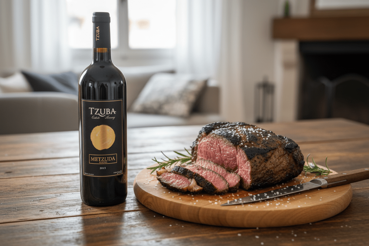 Vino tinto kosher tzuba metzuda blend 750 ml israel - Vino de Israel - La Cava