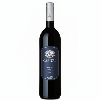 Vino Tinto Kosher Zion Capital Merlot 750ml Israel - La Cava