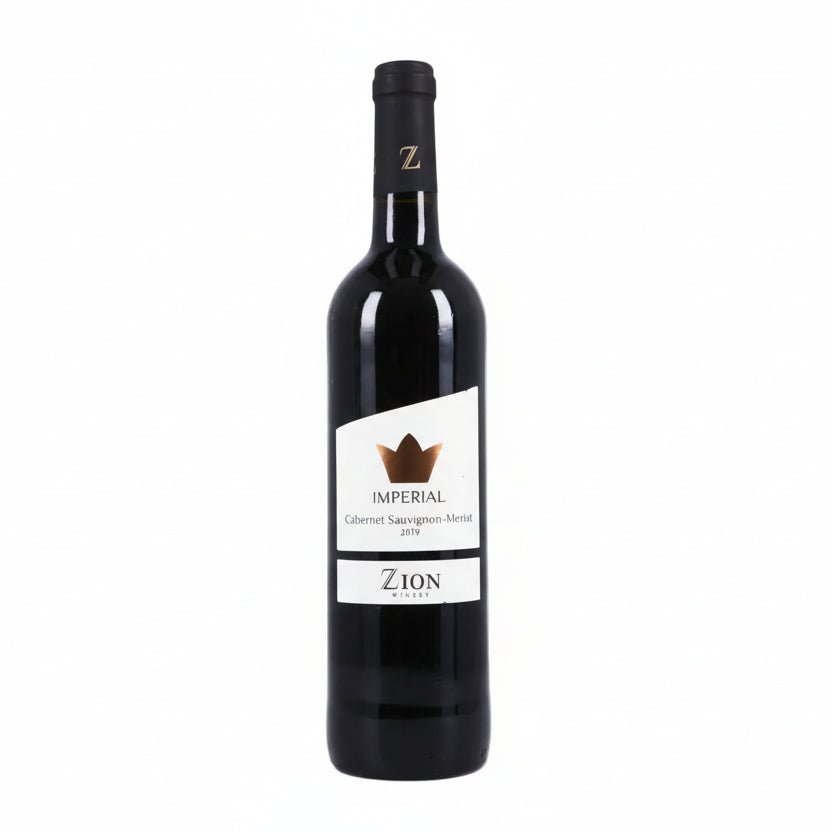 Vino Tinto Kosher Zion Imperial Cabernet Merlot 750ml - La Cava
