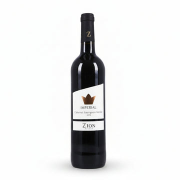 Vino Tinto Kosher Zion Imperial Cabernet Merlot 750ml - La Cava