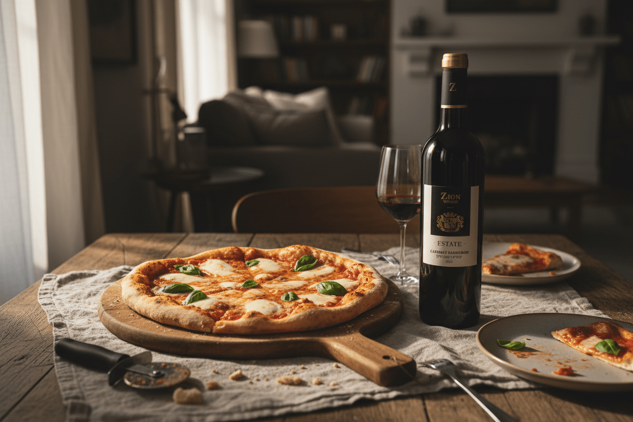 Vino Tinto Kosher Zion Yikvei Cabernet Sauvignon - Vino de Israel - La Cavaslider_item_HiMBLA