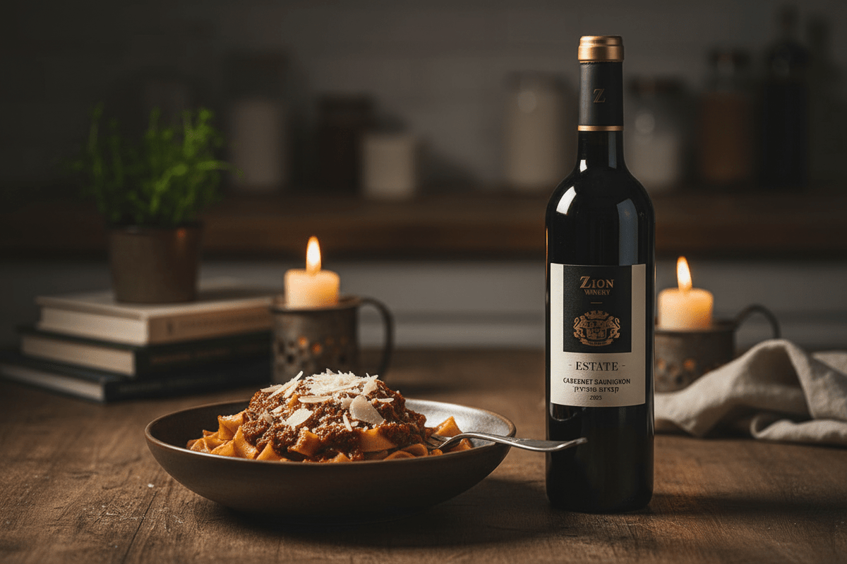Vino Tinto Kosher Zion Yikvei Cabernet Sauvignon - Vino de Israel - La Cava