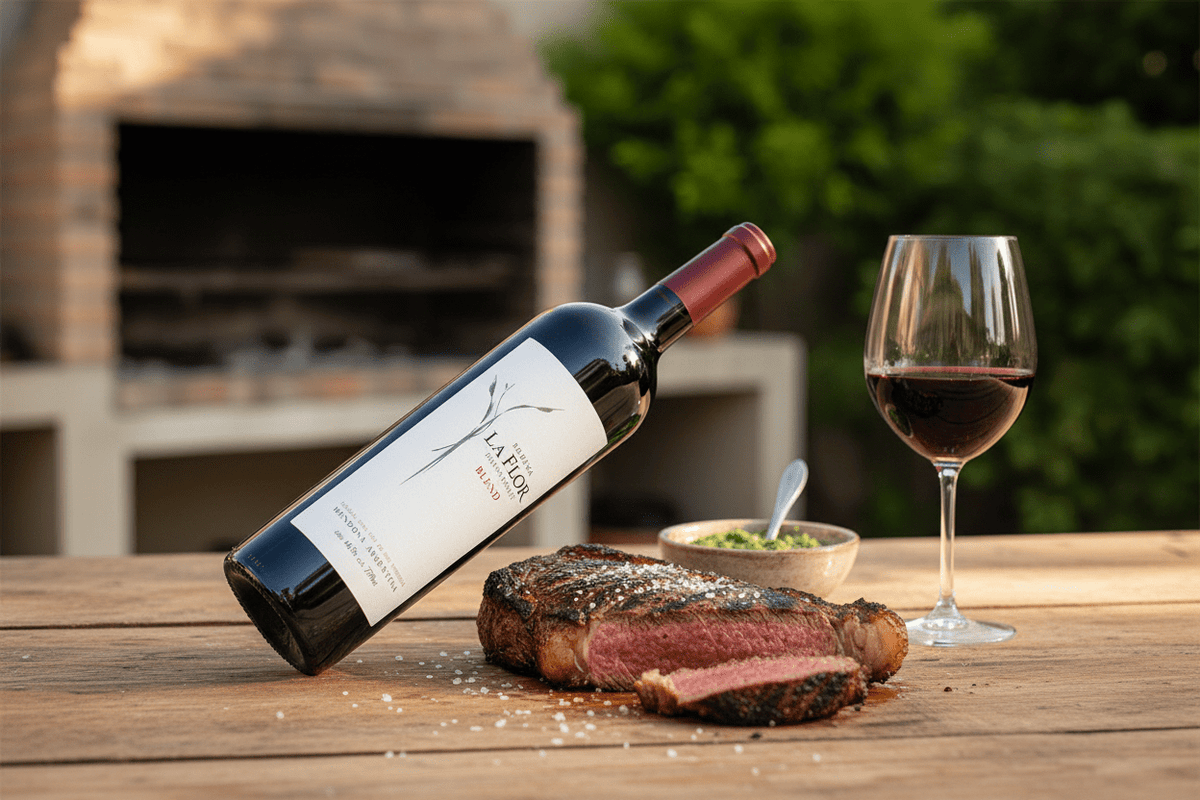 Vino Tinto La Flor Blend 750ml 2022 - Vino Argentino - La Cava