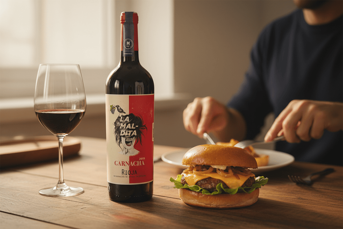 Vino Tinto La Maldita de 750 ml - La Cava