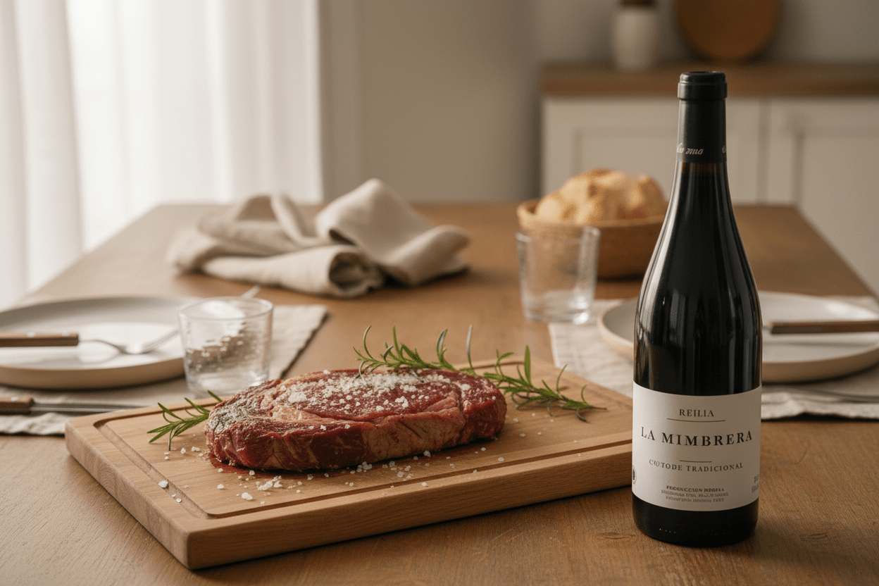 Vino Tinto La Mimbrera Coupage Bodegas Exopto 750ml DOCa Rioja - Vino de España - La Cava