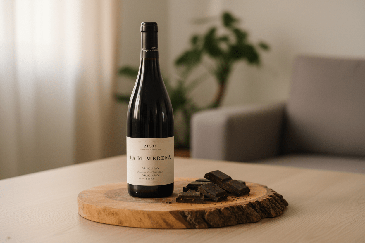 Vino Tinto La Mimbrera Graciano 2021 Bodegas Exopto 750ml DOCa Rioja - Vino de España - La Cava