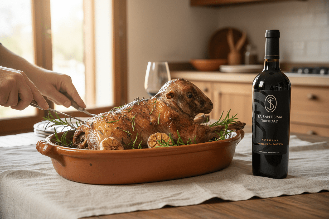 Vino Tinto La Santísima Trinidad Reserva Cabernet Sauvignon - Vino Mexicano - La Cava