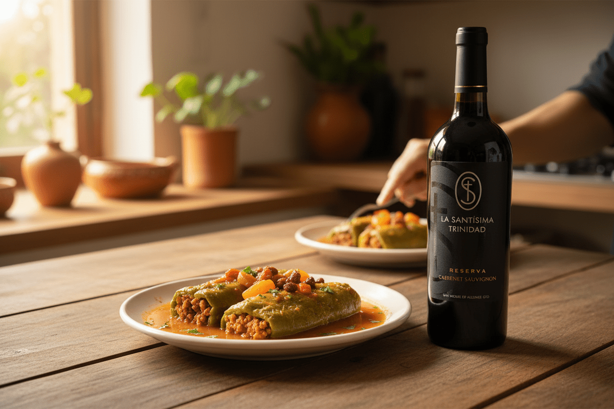 Vino Tinto La Santísima Trinidad Reserva Cabernet Sauvignon - Vino Mexicano - La Cava