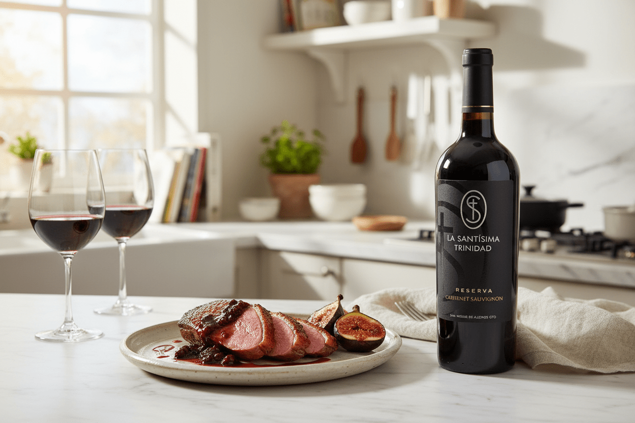 Vino Tinto La Santísima Trinidad Reserva Cabernet Sauvignon - Vino Mexicano - La Cava