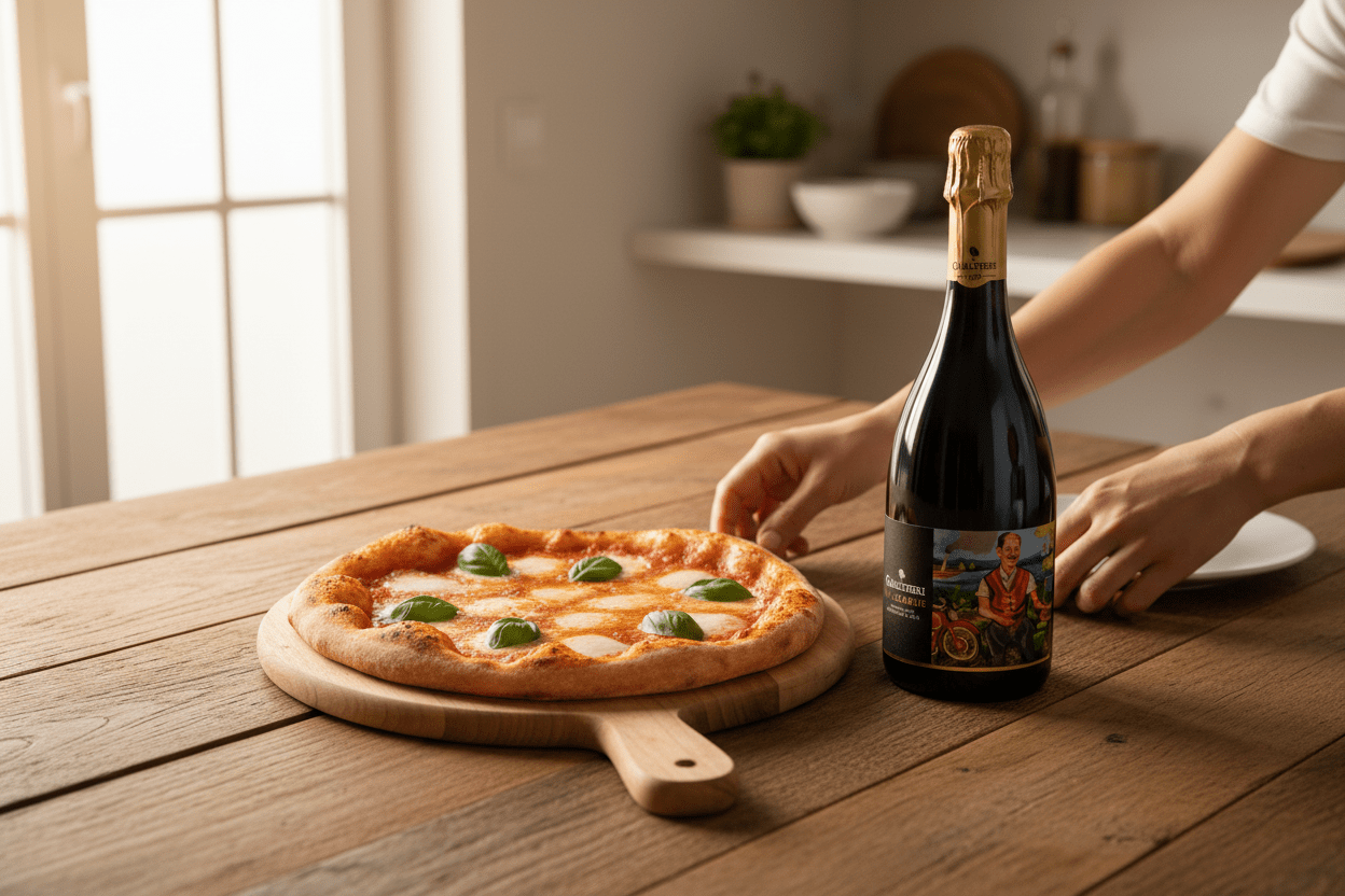 Vino Tinto Lambrusco Antiche Tradizioni Emilia Romagna - Vino de Italia - La Cava