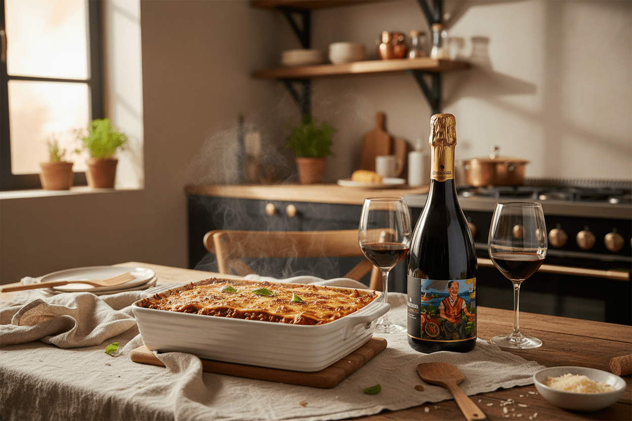Vino Tinto Lambrusco Antiche Tradizioni Emilia Romagna - Vino de Italia - La Cava