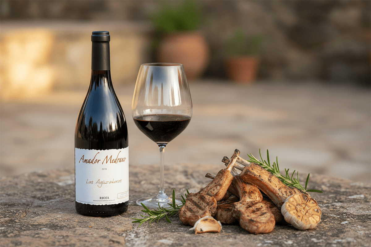 Vino Tinto Las Agüzaderas Bodegas Medrano - La Cava