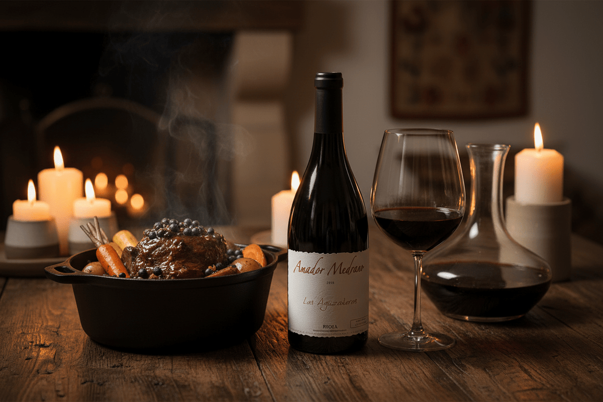 Vino Tinto Las Agüzaderas Bodegas Medrano - La Cava