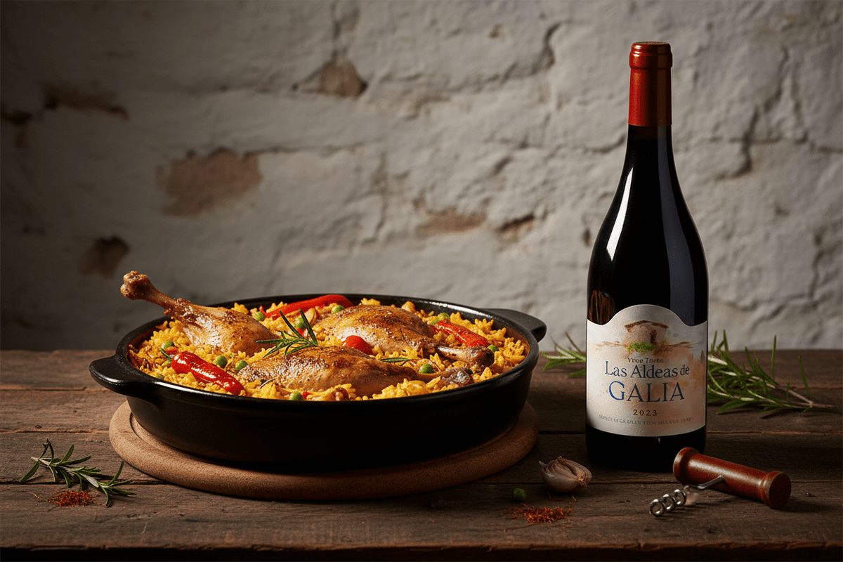 Vino Tinto Las Aldeas de Galia 750ml 2023 - La Cava