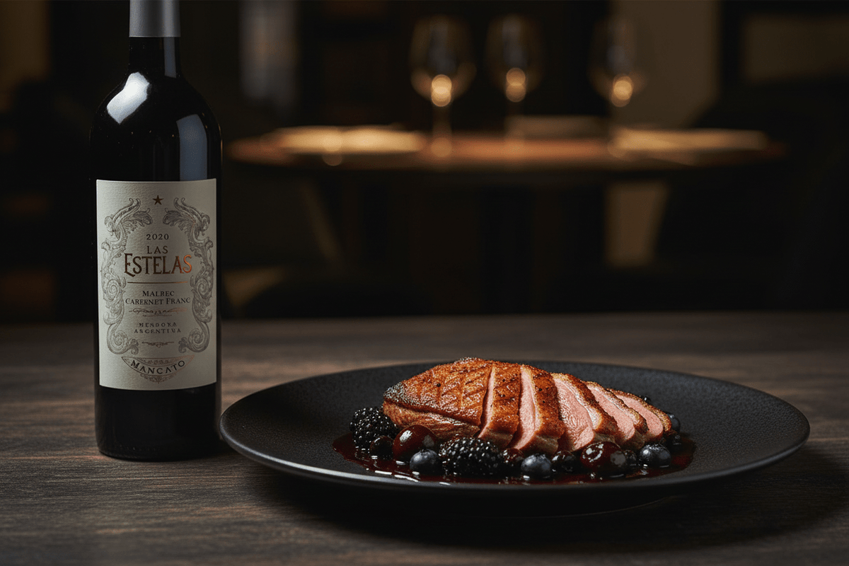 Vino Tinto Las Estelas Malbec, Cabernet Franc 750ml - Vino Argentino - La Cava
