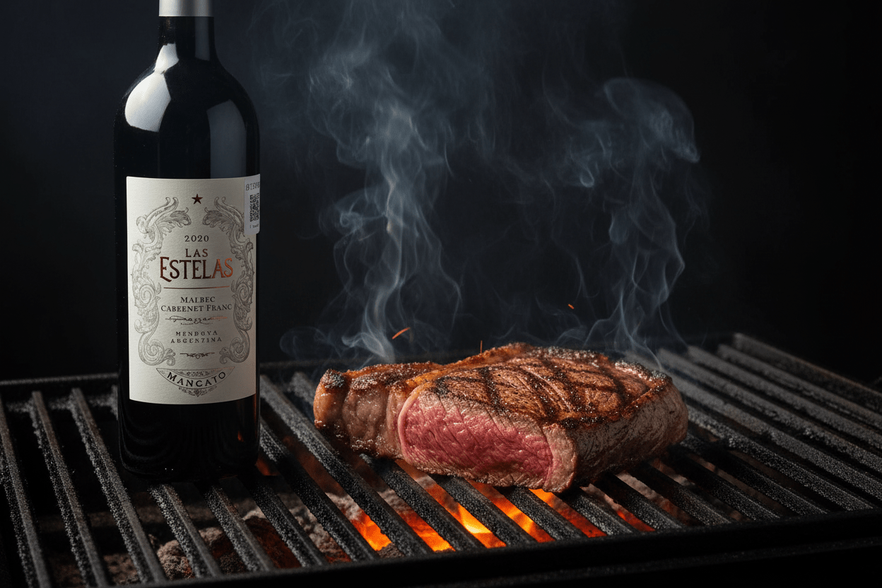Vino Tinto Las Estelas Malbec, Cabernet Franc 750ml - Vino Argentino - La Cava
