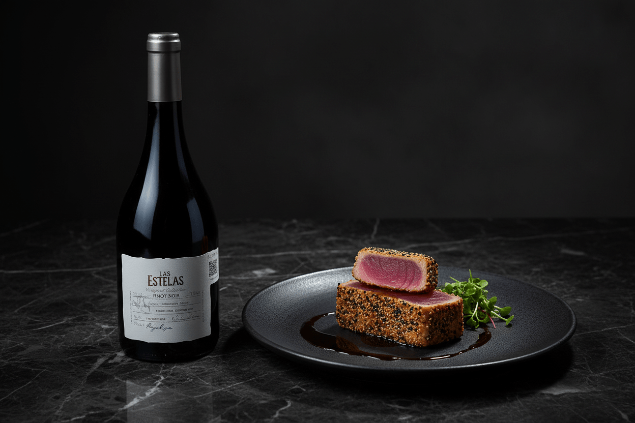Vino Tinto Las Estelas Vineyard Collection Pinot Noir 750ml - Vino Argentino - La Cava