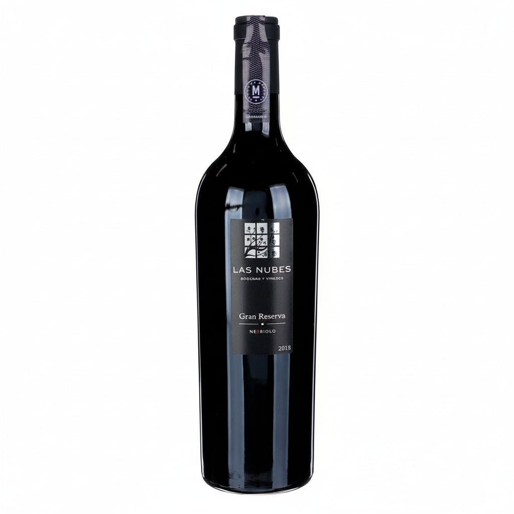 Vino Tinto Las Nubes Gran Reserva Nebbiolo 2018 de 750 ml - La Cava