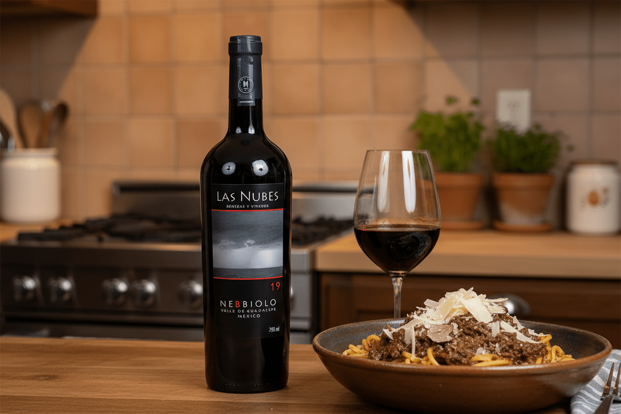 Vino Tinto Las Nubes Nebbiolo de 750 ml - La Cava