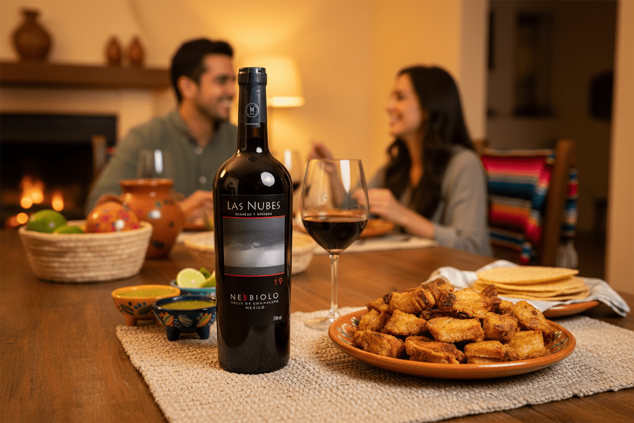 Vino Tinto Las Nubes Nebbiolo de 750 ml - La Cava