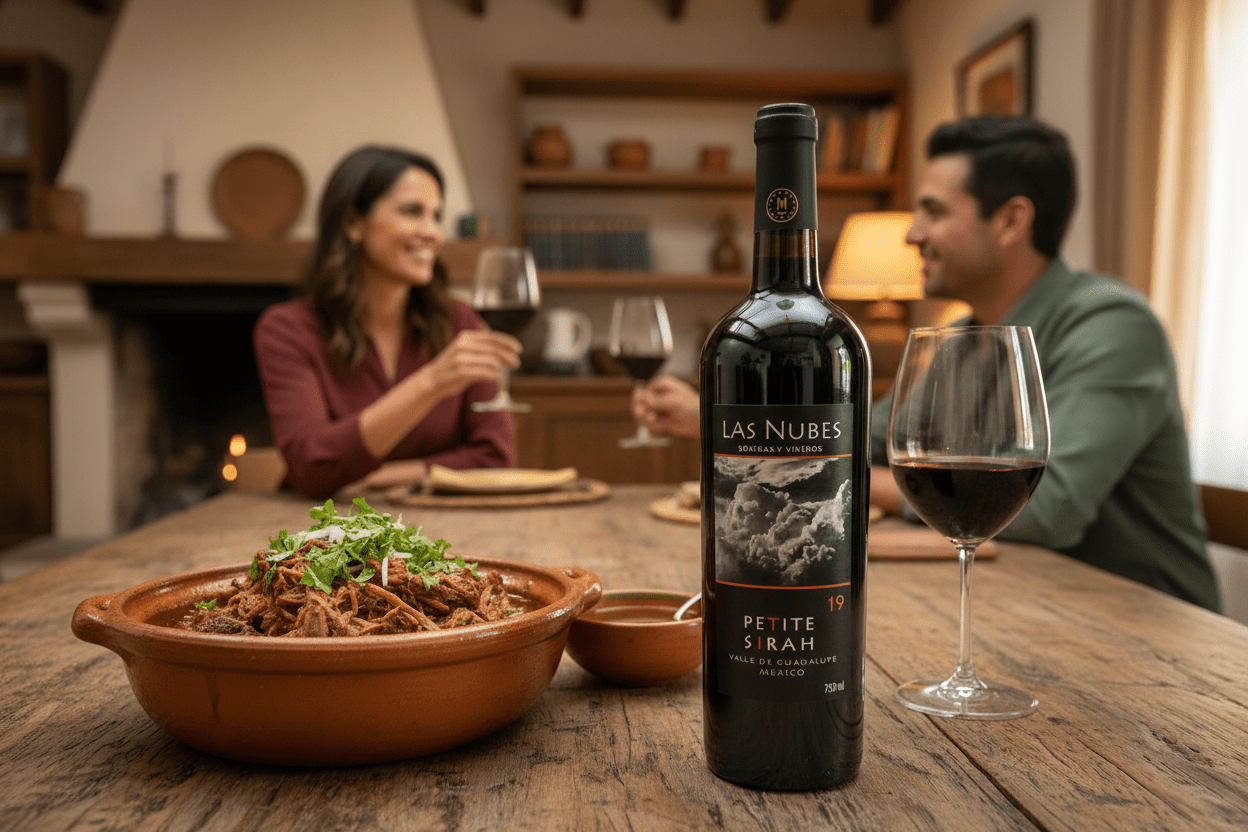 Vino Tinto Las Nubes Petite Sirah de 750 ml - La Cava
