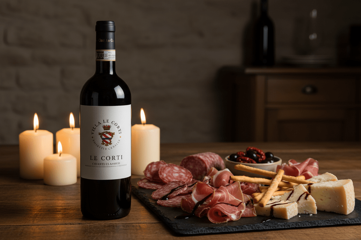 Vino tinto le corti chianti classico 2022 Italia - La Cava