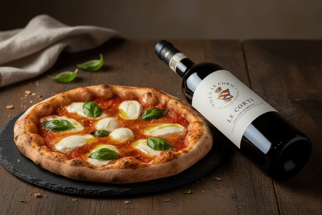 Vino tinto le corti chianti classico 2022 Italia - La Cava