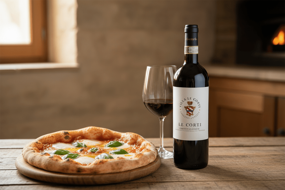 Vino tinto le corti chianti classico 2022 Italia - La Cava