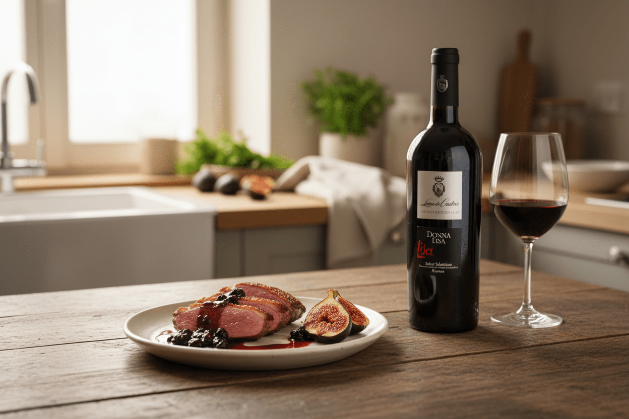 Vino Tinto Leone De Castris Donna Lissa Rosso Riserva, Puglia - Vino de Italia - La Cava