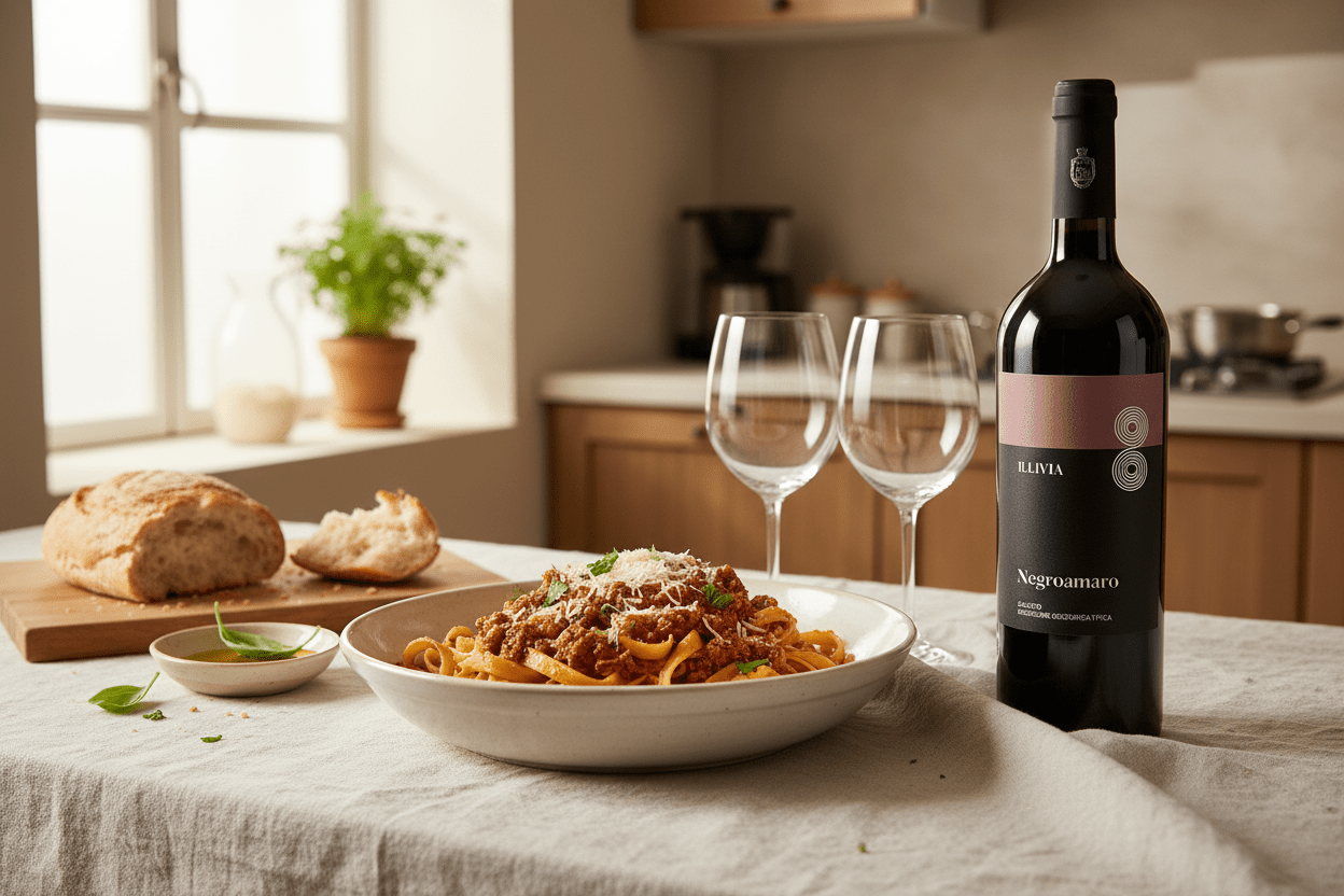 Vino Tinto Leone De Castris Illivia Negroamaro, Puglia - Vino de Italia - La Cava