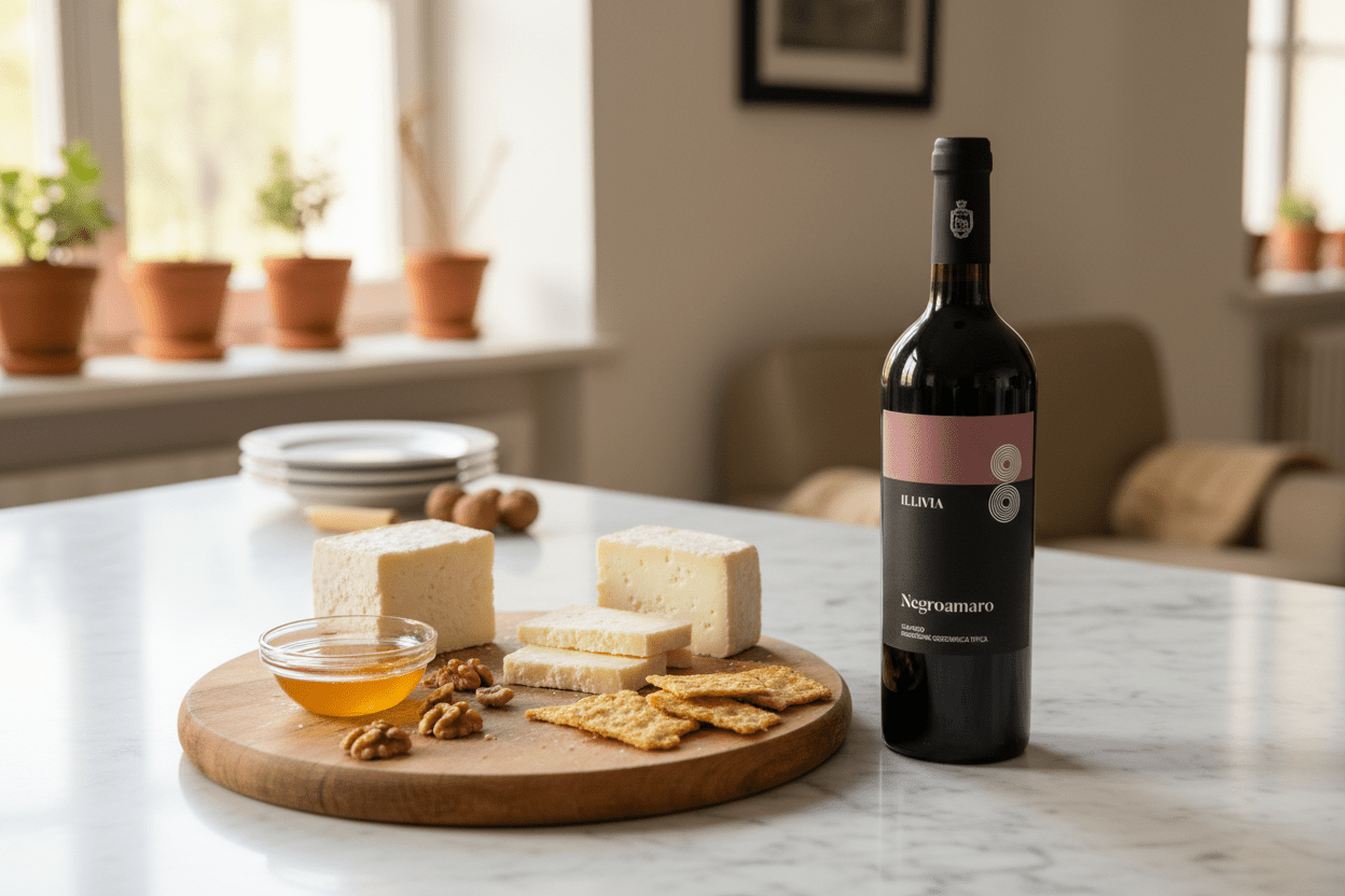 Vino Tinto Leone De Castris Illivia Negroamaro, Puglia - Vino de Italia - La Cava