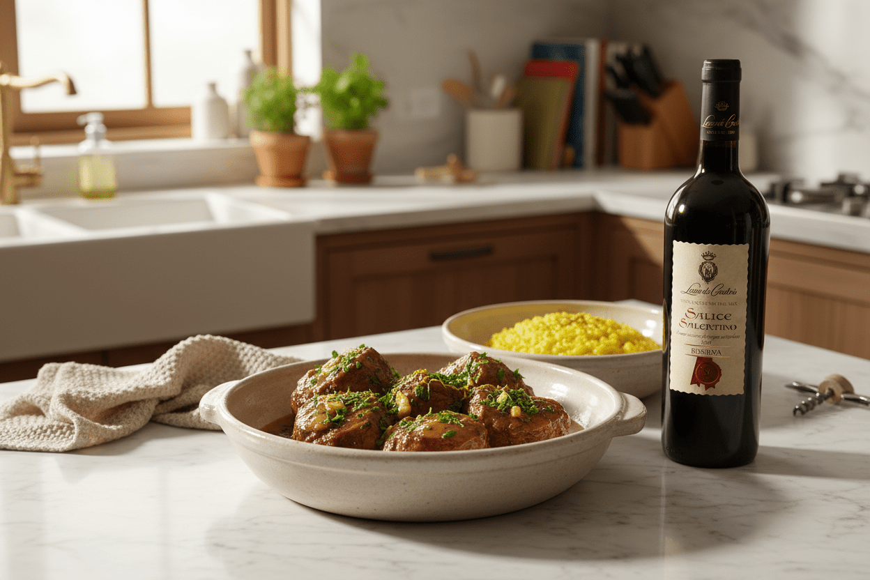 Vino Tinto Leone De Castris Salice Salentino Riserva - Vino De Italia - La Cava