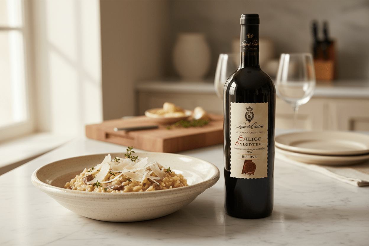 Vino Tinto Leone De Castris Salice Salentino Riserva - Vino De Italia - La Cava
