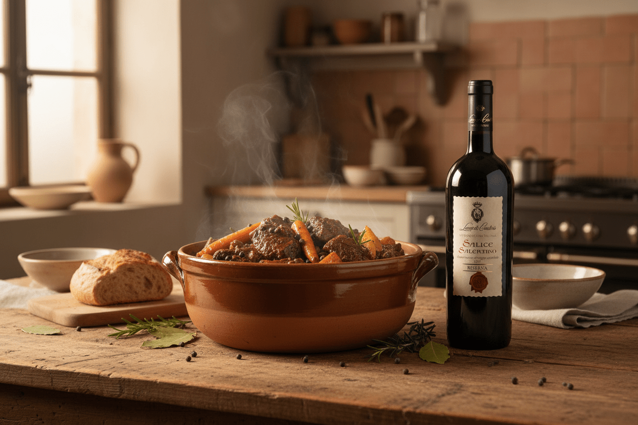 Vino Tinto Leone De Castris Salice Salentino Riserva - Vino De Italia - La Cava