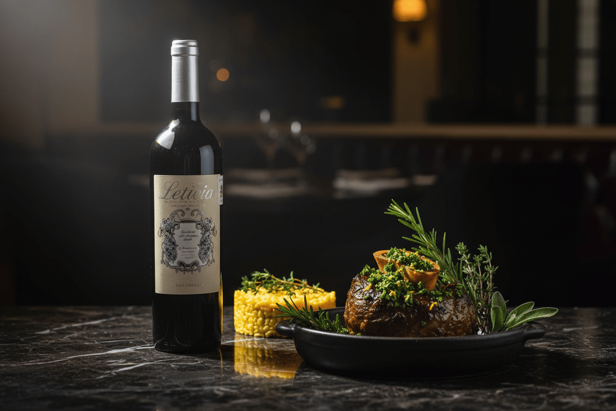 Vino Tinto Leticia Cabertnet Sauvignon By Las Estelas 750ml - La Cava