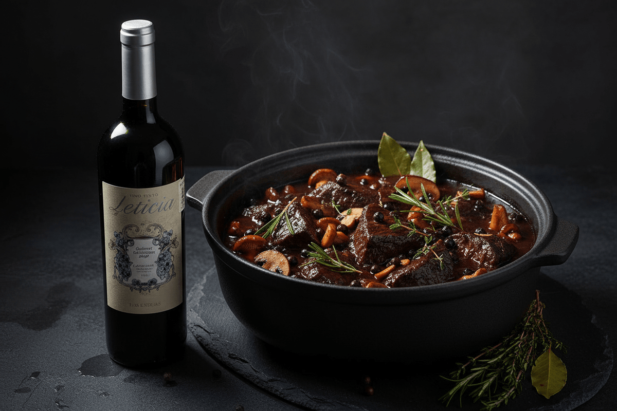 Vino Tinto Leticia Cabertnet Sauvignon By Las Estelas 750ml - La Cava