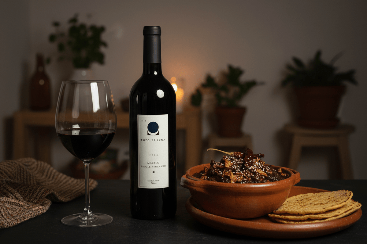 Vino Tinto Malbec Pozo de Luna - La Cava