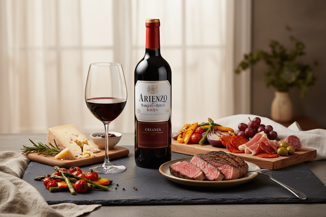 Vino Tinto Mariano Riscal Crianza 750ml Ribera del Duero - Vino de España - La Cava