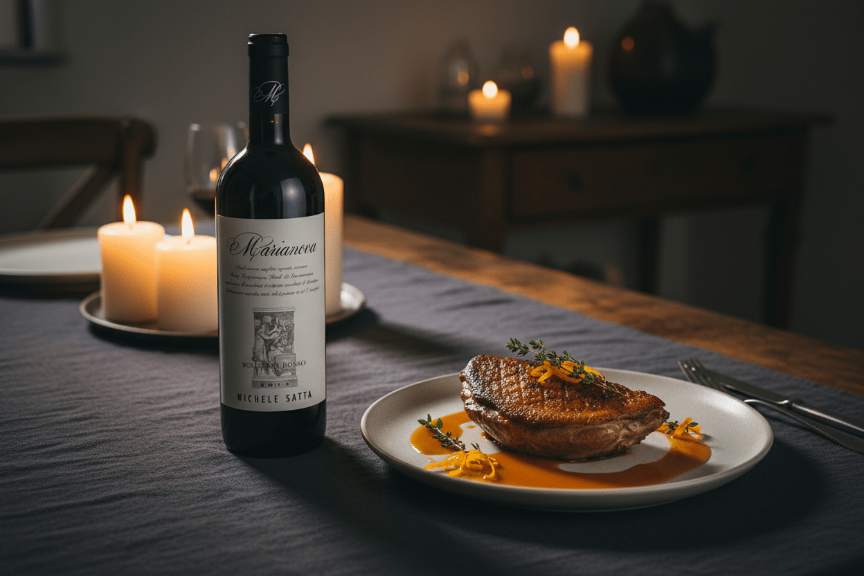 Vino tinto marianova 2019 750ml Italia - La Cava