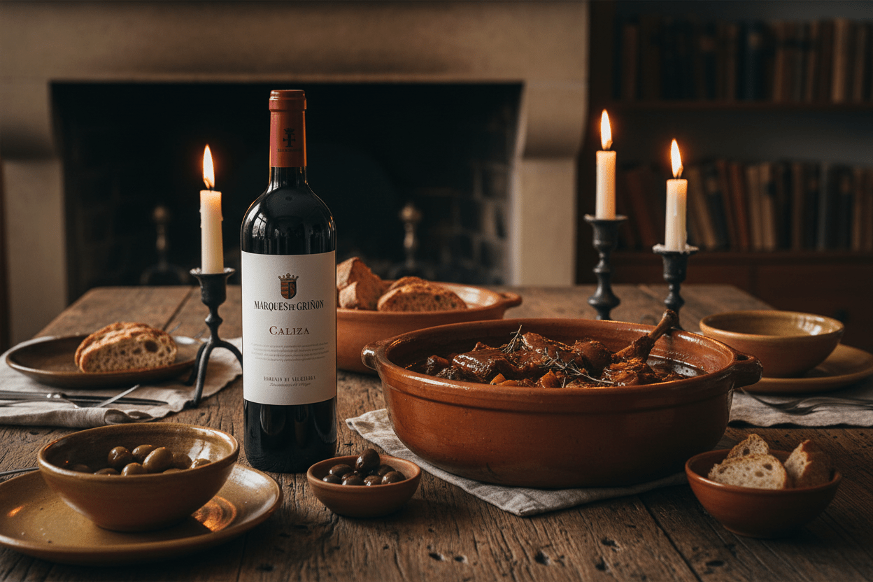 Vino Tinto Marqués de Griñón Caliza 750ml D.O. Valdepusa (Pago) - Vino de España - La Cava