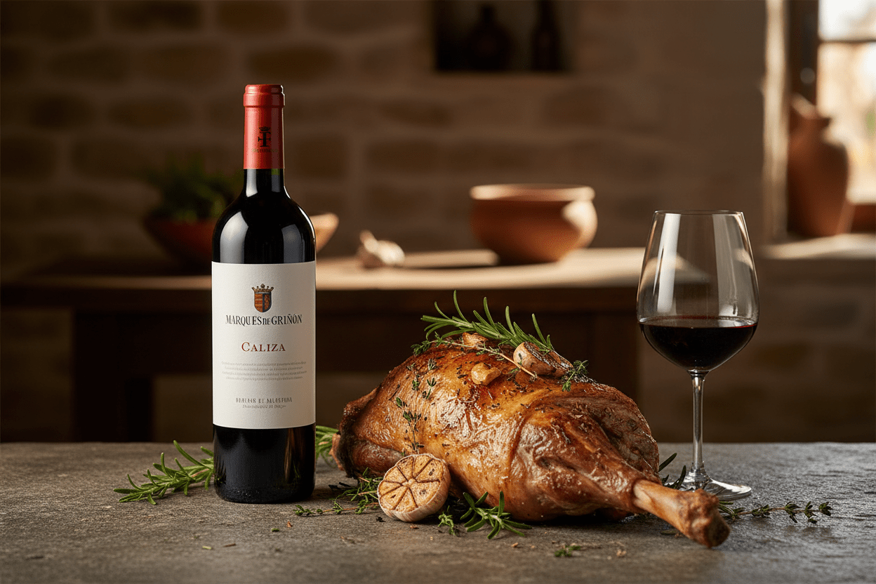 Vino Tinto Marqués de Griñón Caliza 750ml D.O. Valdepusa (Pago) - Vino de España - La Cava